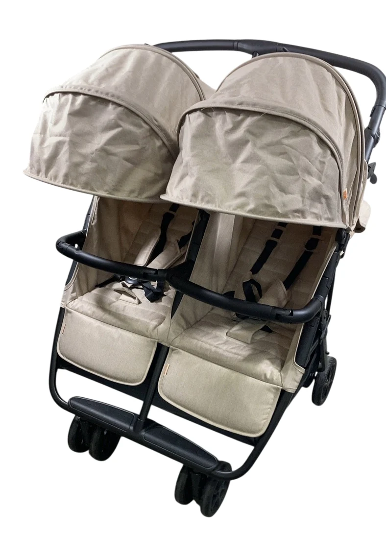Zoe The Twin V2 Double Stroller, Sand, 2025