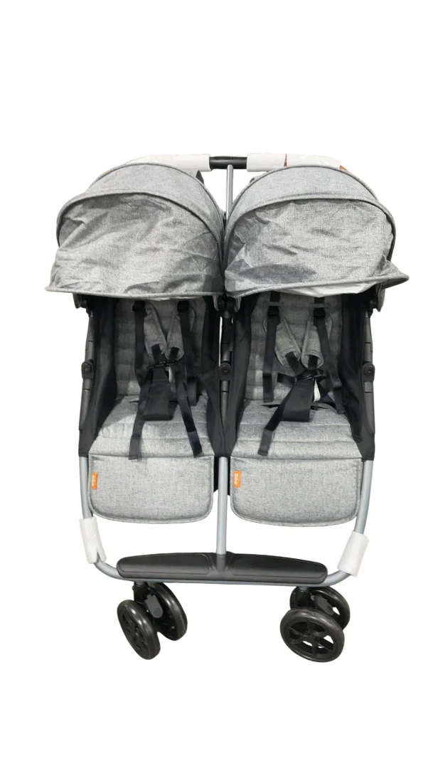 Zoe Twin+ XL2 Stroller, Grey
